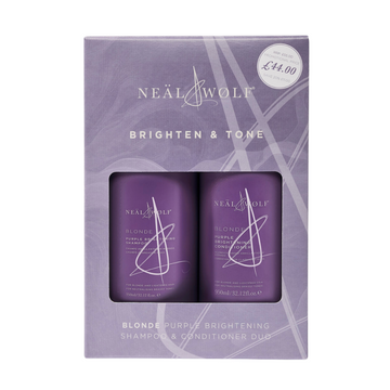 Image of Neal & Wolf Blonde Purple Shampoo & Conditioner 950ml Duo